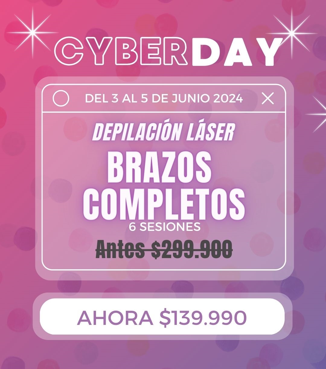 Brazos completos - Cyber Day
